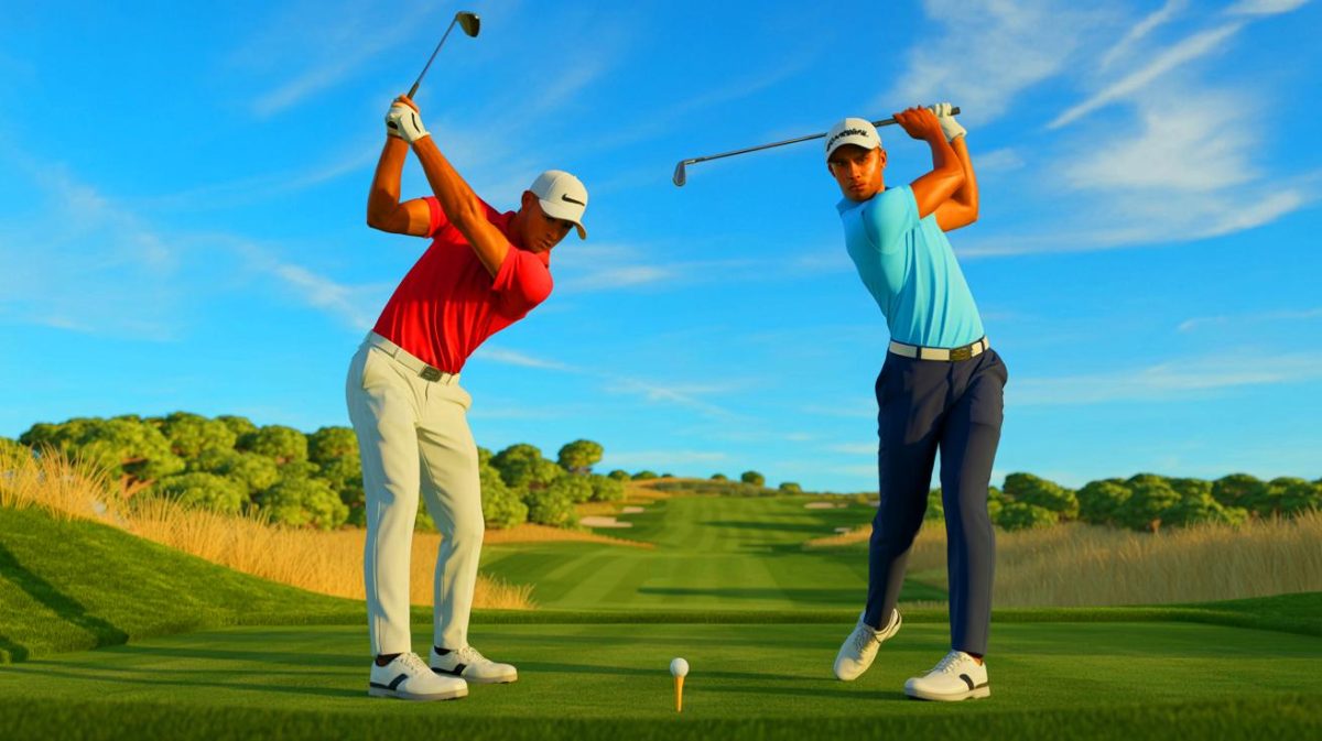 “Golf World Stunned”: Thorbjorn Olesen and Akshay Bhatia Neck-and-Neck in Intense 3M Open Showdown, Captivating Fans Worldwide Illustration of Thorbjorn Olesen and Akshay Bhatia competing for the lead at the 3M Open, created by artificial intelligence.