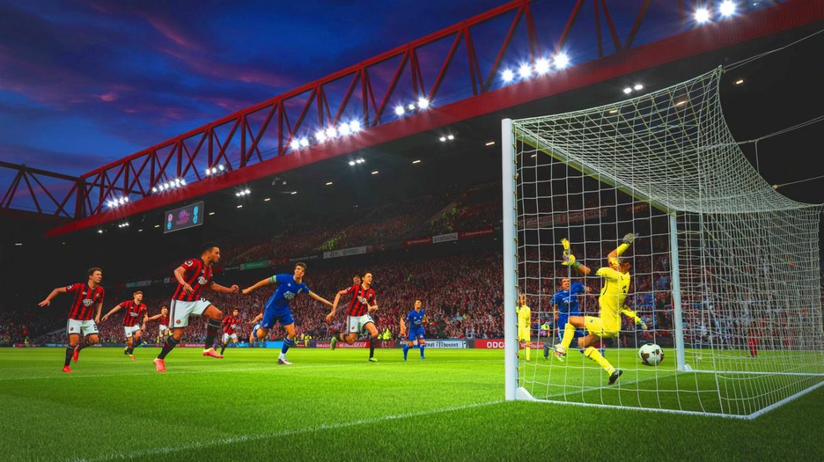 Illustration of Bournemouth triumphing over Everton with a 3-0 victory in the Premier League Summer Series, generated by artificial intelligence.