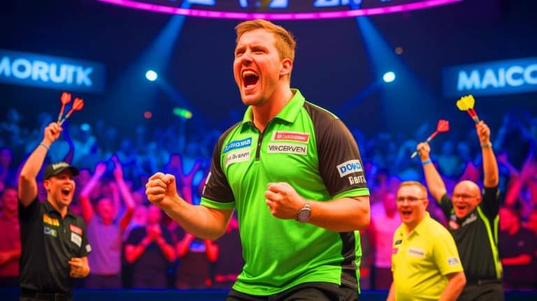 “Unbelievable Upset!”: Darts Sensation Josh Rock Shatters Michael van Gerwen’s Reign in Epic World Matchplay Tie-Break Showdown
