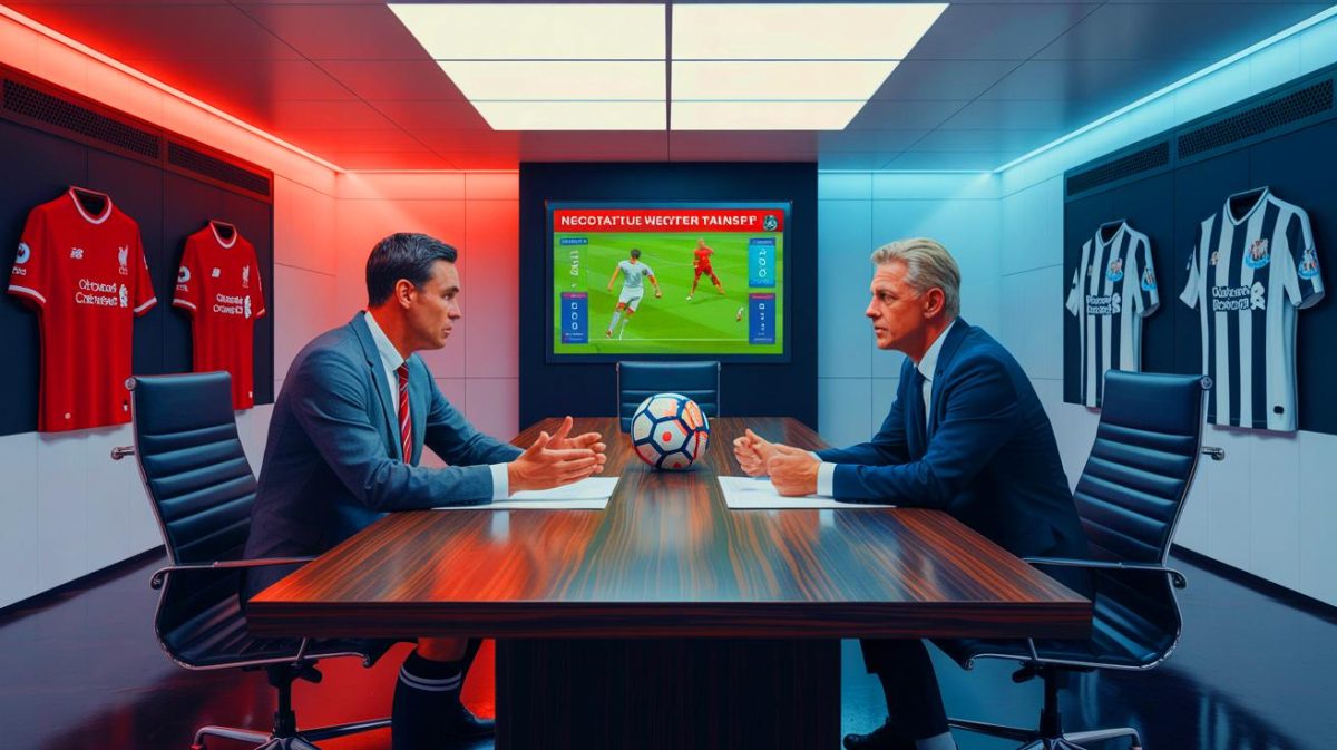 “Liverpool’s Bold Move Shocks Rivals”: This £130M Bid for Isak Sparks Tensions with Newcastle Illustration of Liverpool's Record-Breaking Transfer Bid for Alexander Isak.