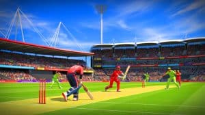 Illustration of the thrilling cricket match between Southern Brave and Manchester Originals at Emirates Old Trafford.