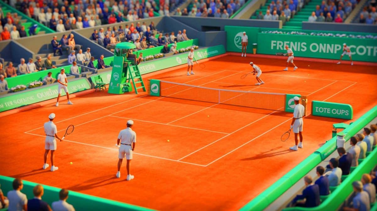 French Open Shatters Tennis Norms: Why Your Favorite Grand Slam Refuses To Replace Human Line Judges With Robots Illustration of Carlos Alcaraz as the reigning men's French Open champion after an epic five-set victory over Jannik Sinner.