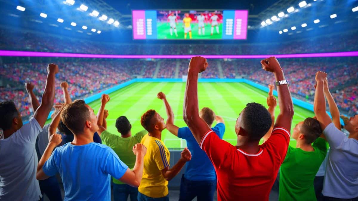 “Shocking Betrayal Uncovered”: Star Player’s Secret Meeting That Could Change Everything (It’s Closer Than You Think) Illustration of Football Fans Engaging With Scores and Transfer News.